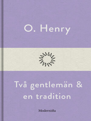 cover image of Två gentlemän och en tradition